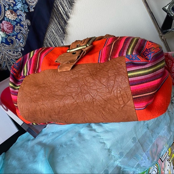 Anat Marin bohemian hippie shoulder hobo bag - Picture 15 of 16